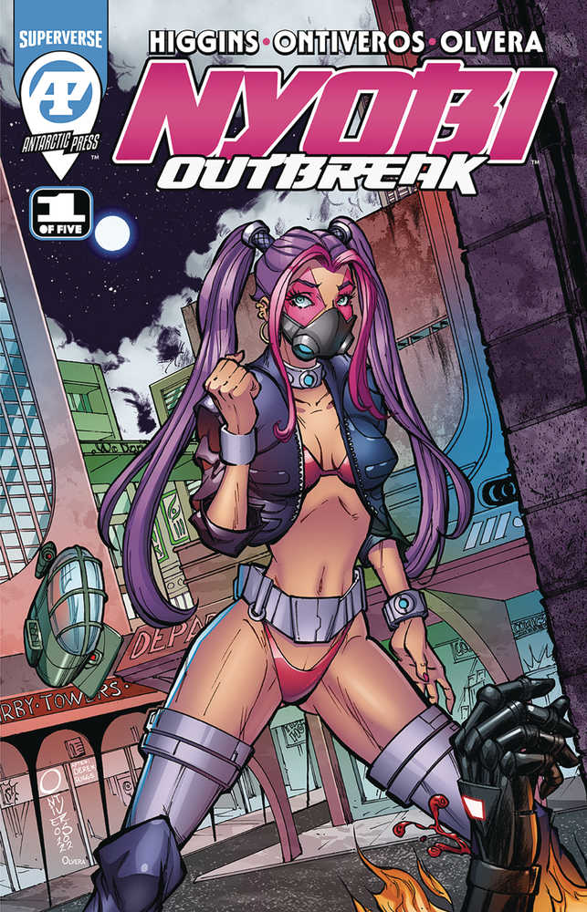 Nyobi Outbreak #1 (Of 5) Cover A Juan Antonio Ontiveros