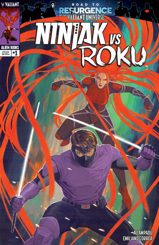 Ninjak vs Roku (2024) #1 (of 4) Cover A