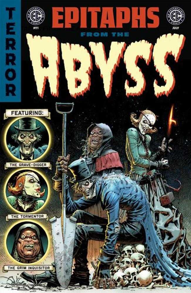 EC Epitaphs From The Abyss #1 (of 5) Cover I Dustin Weaver Horror Host 1:100 Variant