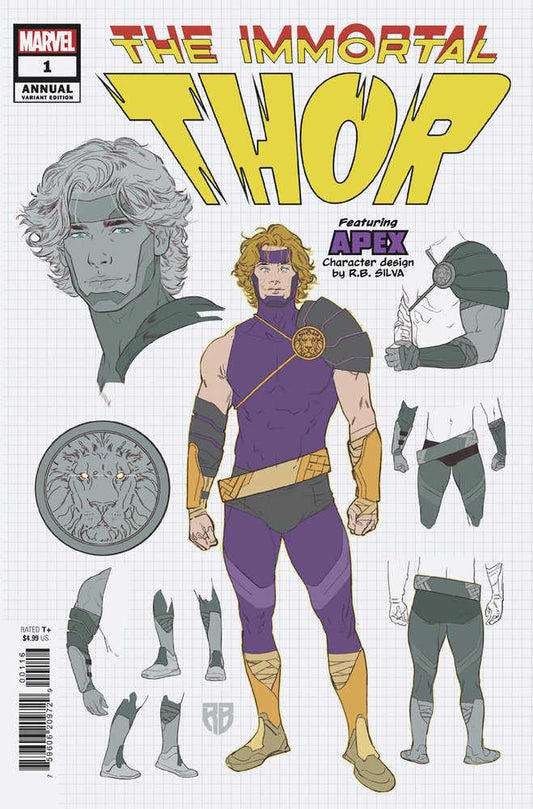 Immortal Thor (2023) Annual #1 R.B. Silva 1:10 Design Variant