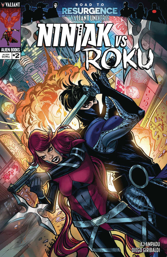 Ninjak vs Roku (2024) #2 (of 4) Cover A