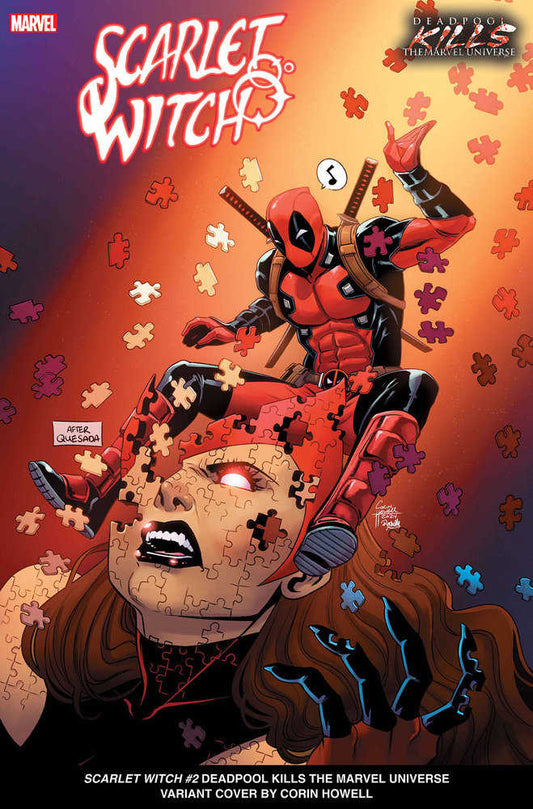 Scarlet Witch (2024) #2 Corin Howell Deadpool Kills The Marvel Universe Variant