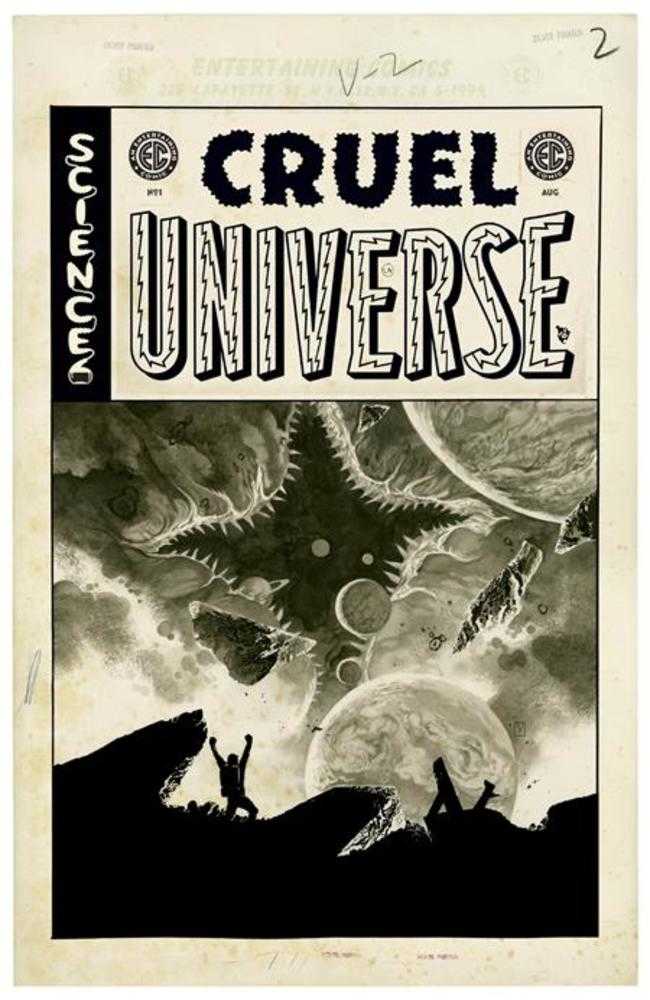 EC Cruel Universe (2024) #1 (of 5) Cover G JH Williams III B&W 1:20 Artist Edition Variant (Mature)