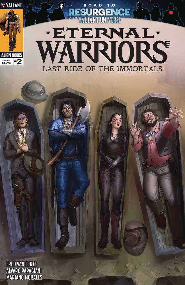 Eternal Warriors: Last Ride of the Immortals (2024) #2 (of 2) Cover A Nobi