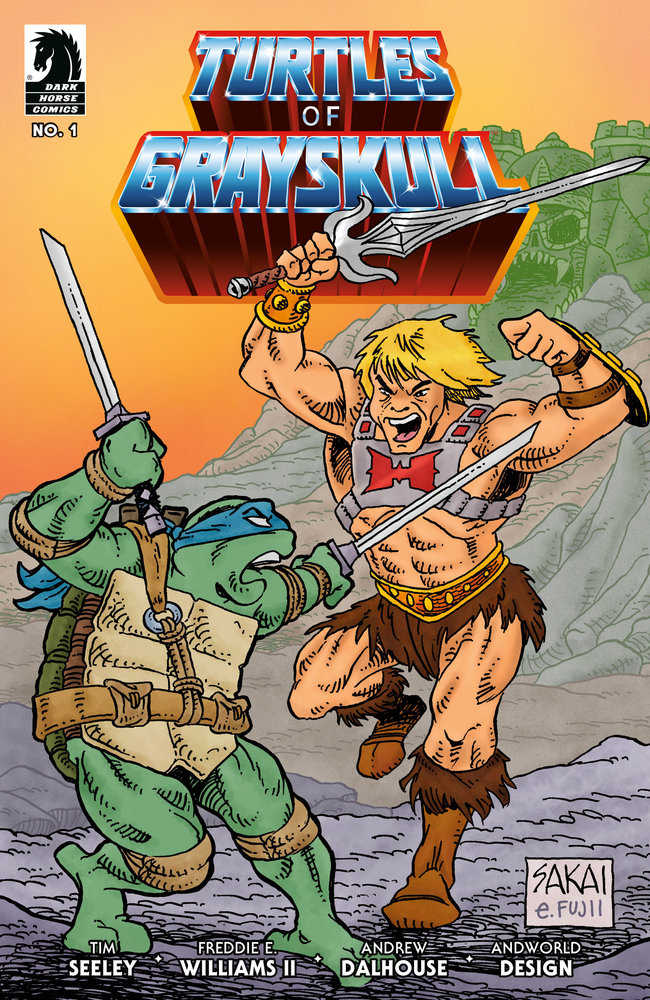 Masters Of The Universe/Teenage Mutant Ninja Turtles: Turtles Of Grayskull (2024) #1 Cover B