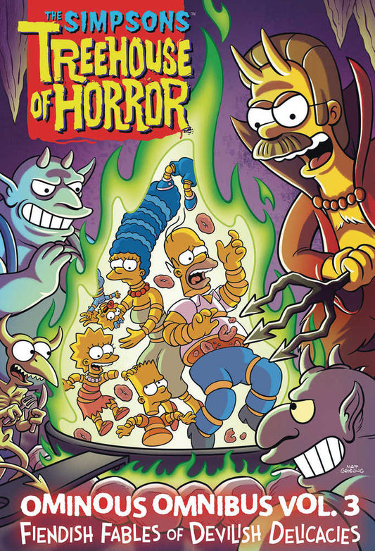 Simpsons Treehouse Of Horror Ominous Omnibus Volume 03 Fiendish