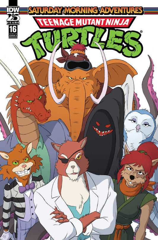 Teenage Mutant Ninja Turtles: Saturday Morning Adventures (2023) #16 Cover A Schoening