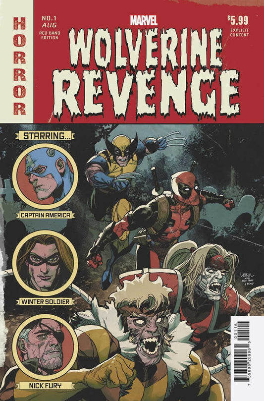 Wolverine: Revenge (2024) #1 Red Band Leinil Yu Homage 1:25 Variant [Polybagged]