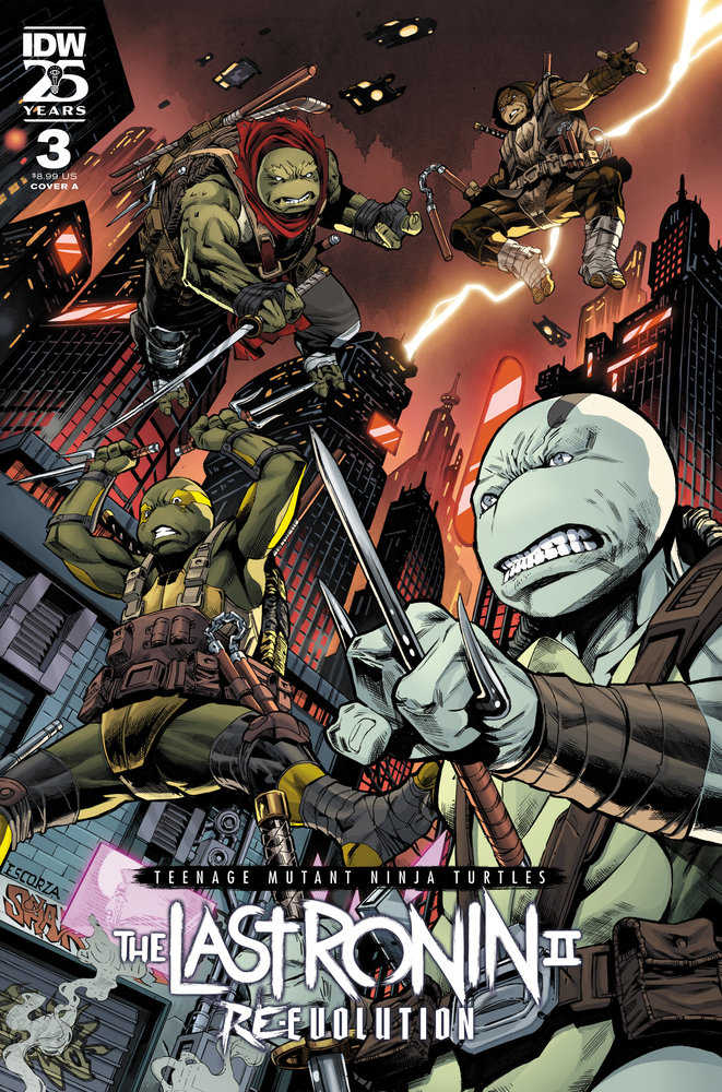 Teenage Mutant Ninja Turtles: The Last Ronin II Re Evolution (2024) #3 Cover A Escorzas (Mature)