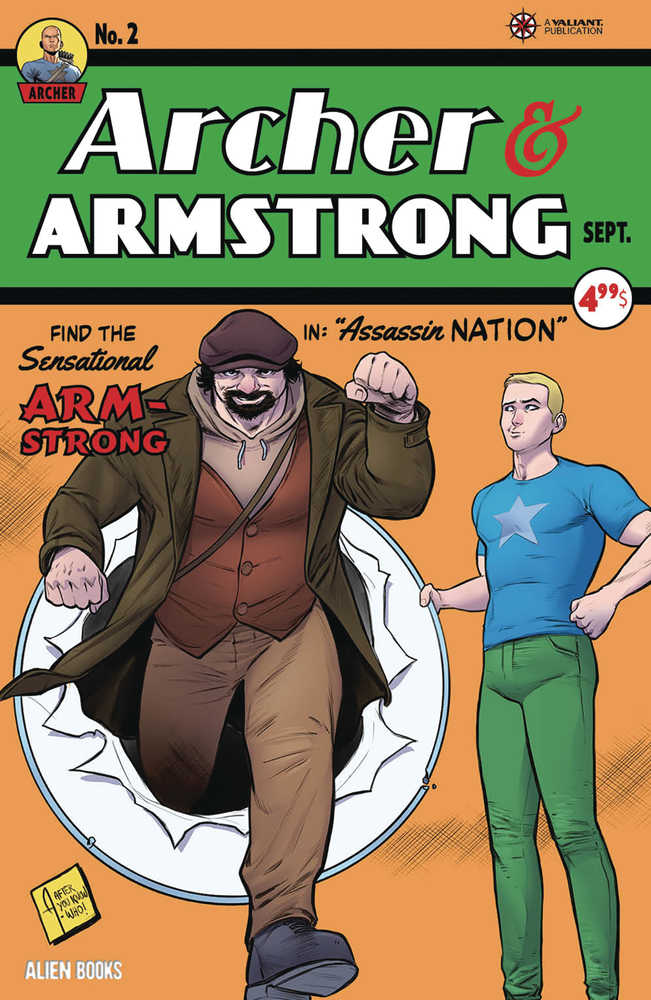 Archer & Armstrong Assassin Nation #2 (Of 2) Cover B Ponce