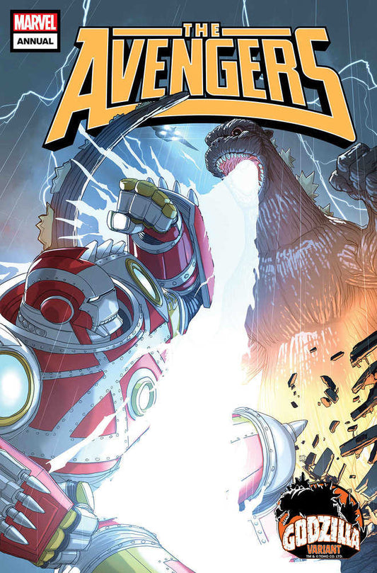 Avengers (2023) Annual #1 Pete Woods Godzilla Variant [Iw]