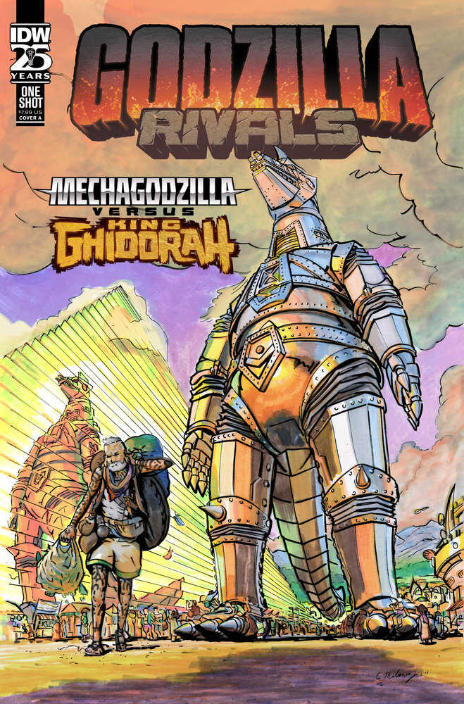 Godzilla Rivals: Mechagodzilla vs. King Ghidorah (2024) One-Shot Cover A