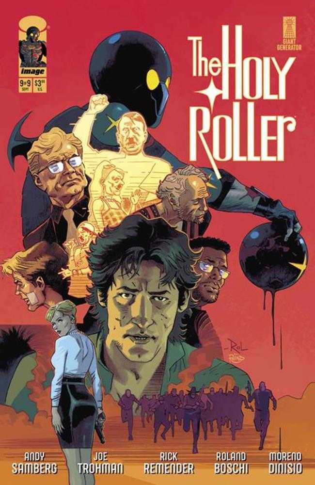 Holy Roller (2023) #9 (of 9) Cover A Roland Boschi & Moreno Dinisio