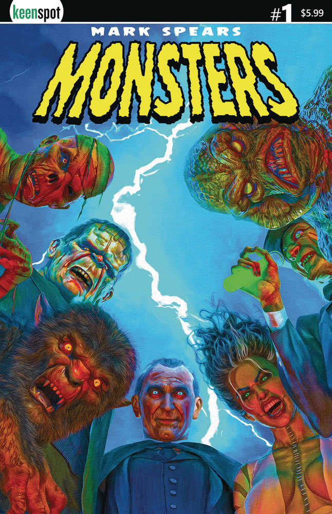 Mark Spears Monsters (2024) #1 Cover A Looking Down On You