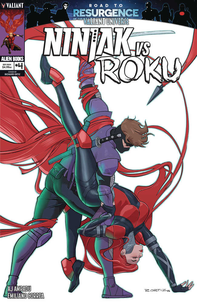 Ninjak vs Roku (2024) #4 (of 4) Cover A