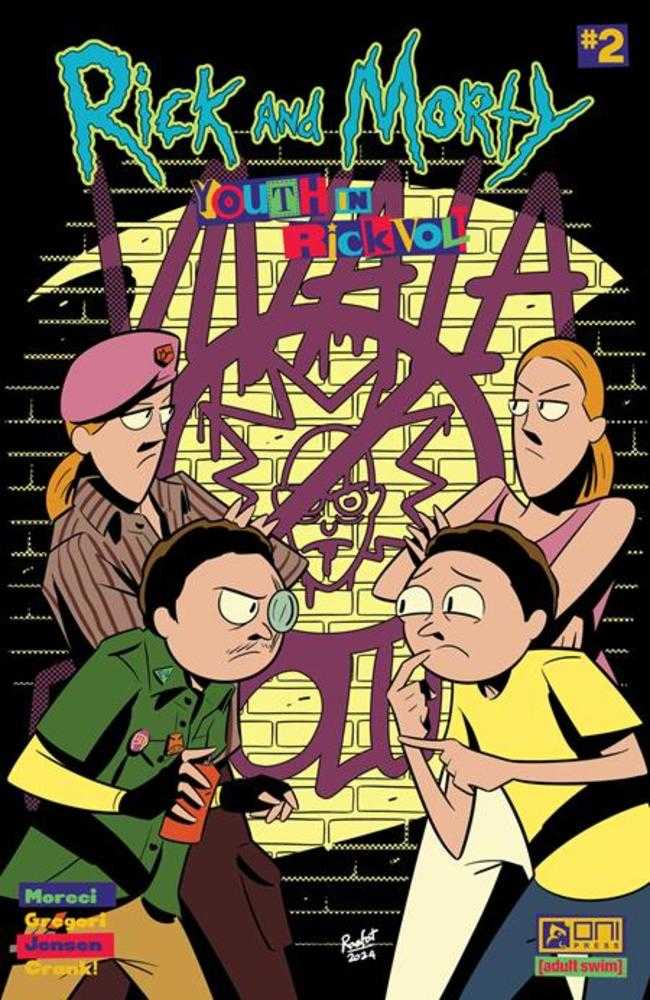 Rick And Morty Youth In Rickvolt #2 Cover B Ahmed Raafat Variant (Mature)