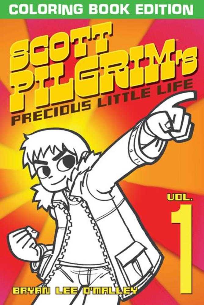 Scott Pilgrims Precious Little Life Coloring Book TPB