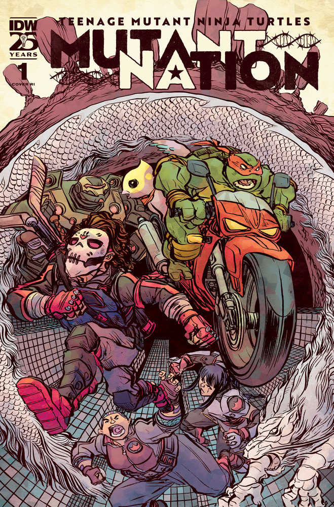 Teenage Mutant Ninja Turtles: Mutant Nation (2024) #1 Variant Ri (10) (Lonergan)