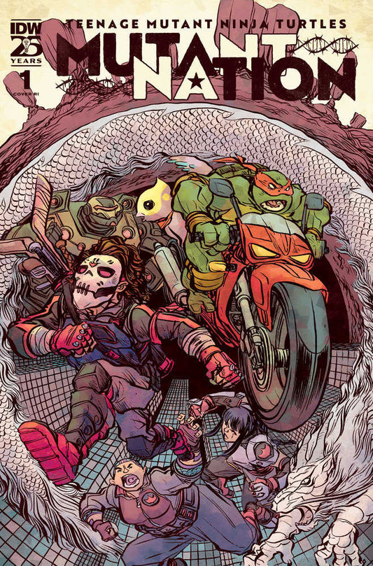 Teenage Mutant Ninja Turtles: Mutant Nation #1 Variant Ri (10) (Lonergan)