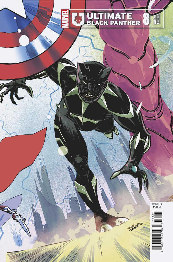 Ultimate Black Panther (2024) # 8 Wes Craig Connecting Variant