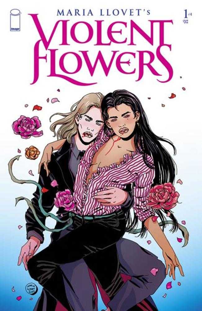 Violent Flowers (2024) #1 (of 4) Cover B Maria Llovet Roses Variant (Mature)