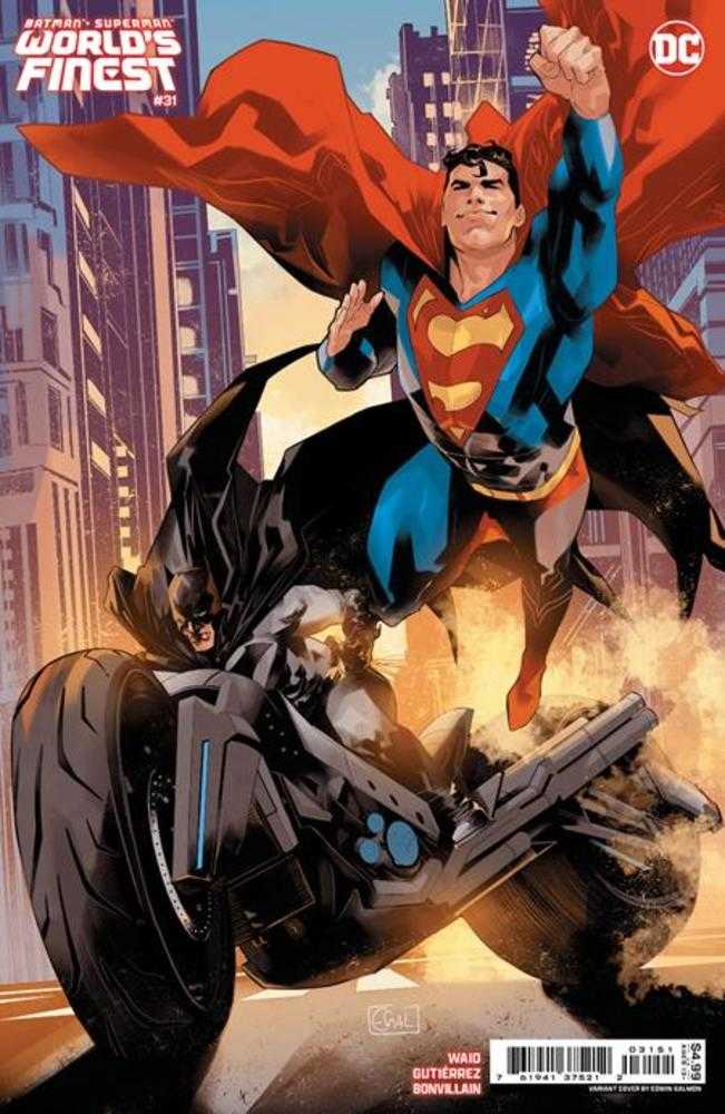 Batman/Superman: World's Finest (2022) #31 Cover C Edwin Galmon Card Stock Variant