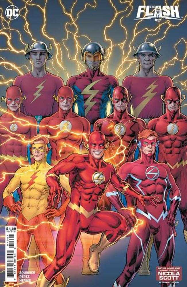 Flash (2023) #13 Cover D Nicola Scott Artist Spotlight Card Stock Variant