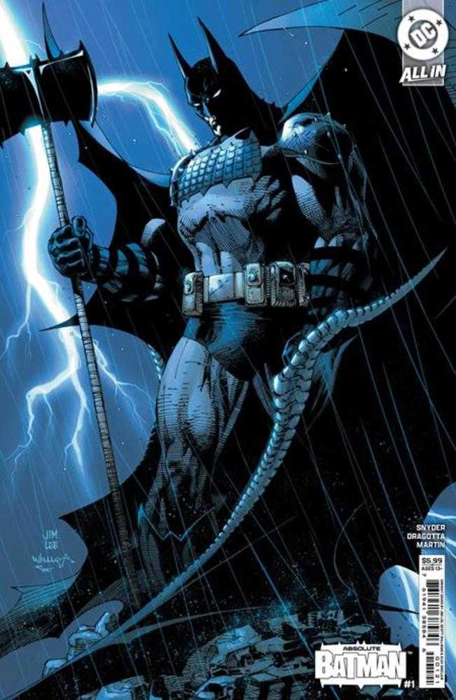 Absolute Batman (2024) # 1 Cover C Jim Lee Card Stock Variant