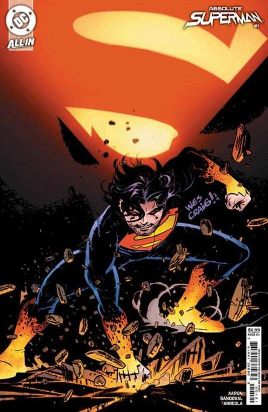 Absolute Superman (2024) # 1 Cover B Wes Craig Card Stock Variant