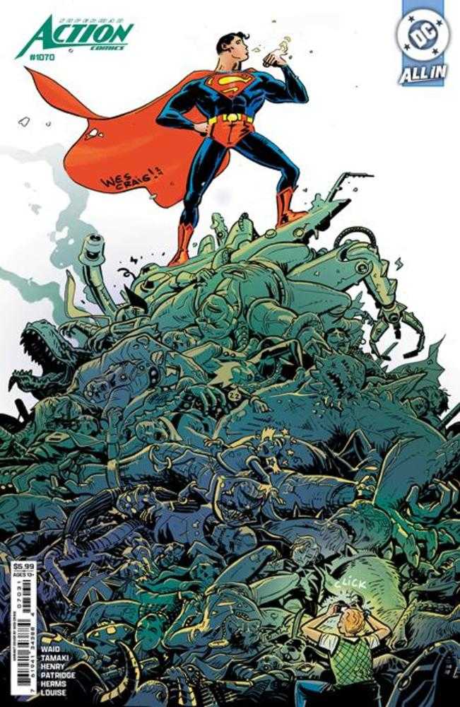 Action Comics (2016) #1070 Cover B Wes Craig Card Stock Variant