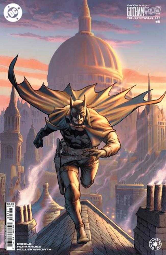 Batman: Gotham By Gaslight - The Kryptonian Age (2024) #5 (of 6) Cover B Marco Santucci Card Stock Variant