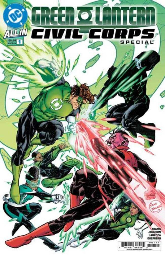 Green Lantern Civil Corps Special (2024) One-Shot Cover A Brad Walker