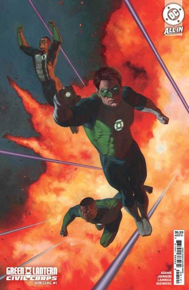 Green Lantern Civil Corps Special (2024) One-Shot Cover C Riccardo Federici Card Stock Variant