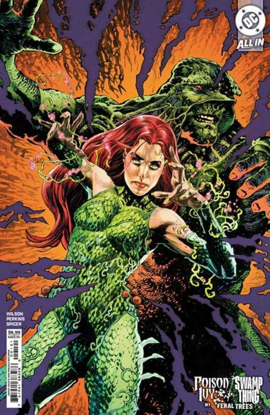 Poison Ivy/Swamp Thing: Feral Trees (2024) One-Shot Cover B Mike Perkins Card Stock Variant