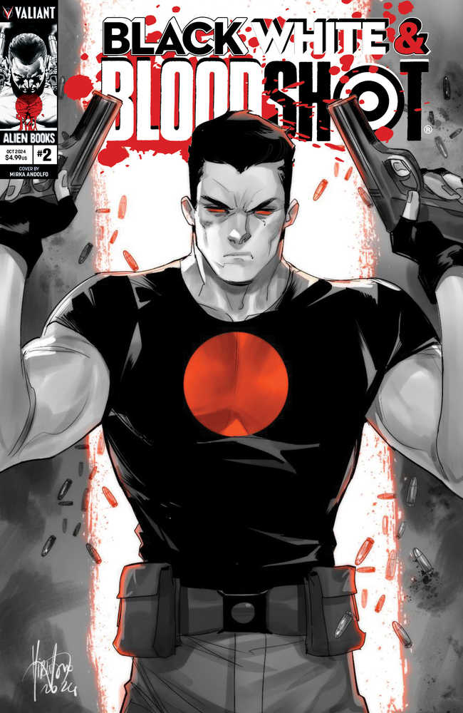 Black White & Bloodshot(2024)  #2 (of 4) Cover A Andolfo (Mature)