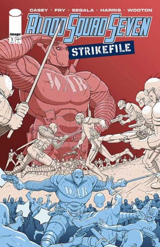 Blood Squad Seven: Strikefile (2024) One-Shot Cover C 1 in 10 Nick Pitarra Variant (Mature)