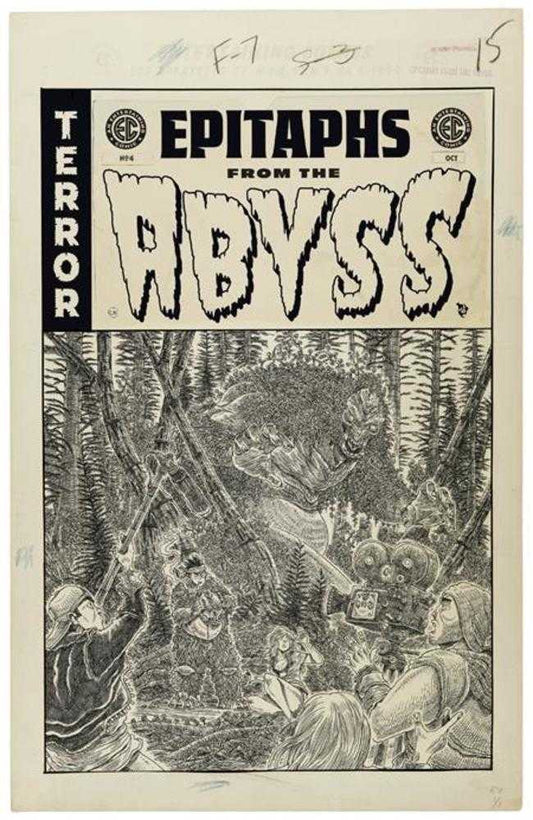 EC Epitaphs From The Abyss #4 (Of 12) Cover D Inc 1:20 James Stokoe Black & White Artist Edition Variant