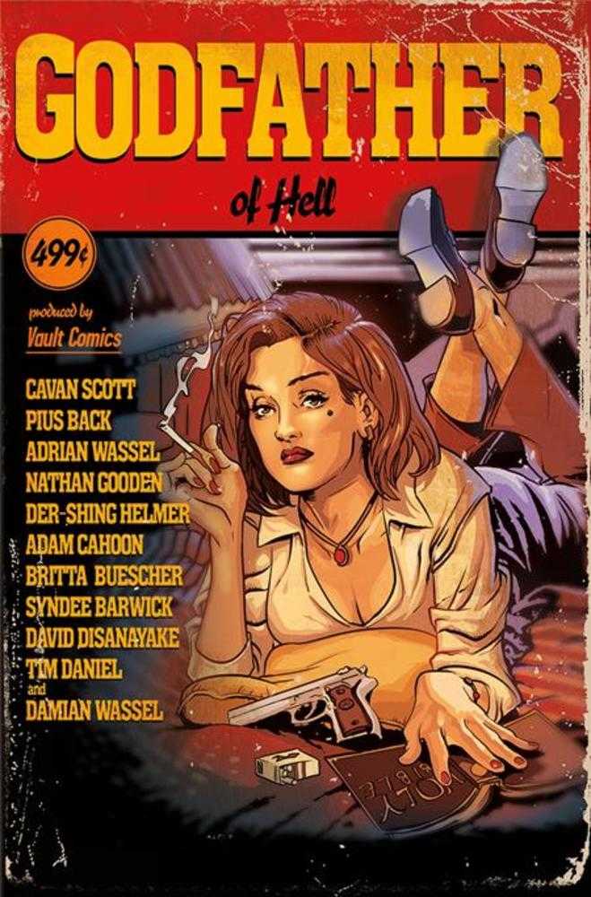 Godfather Of Hell (2024) #1 (of 4) Cover B Nathan Gooden Pulp Fiction Homage Variant