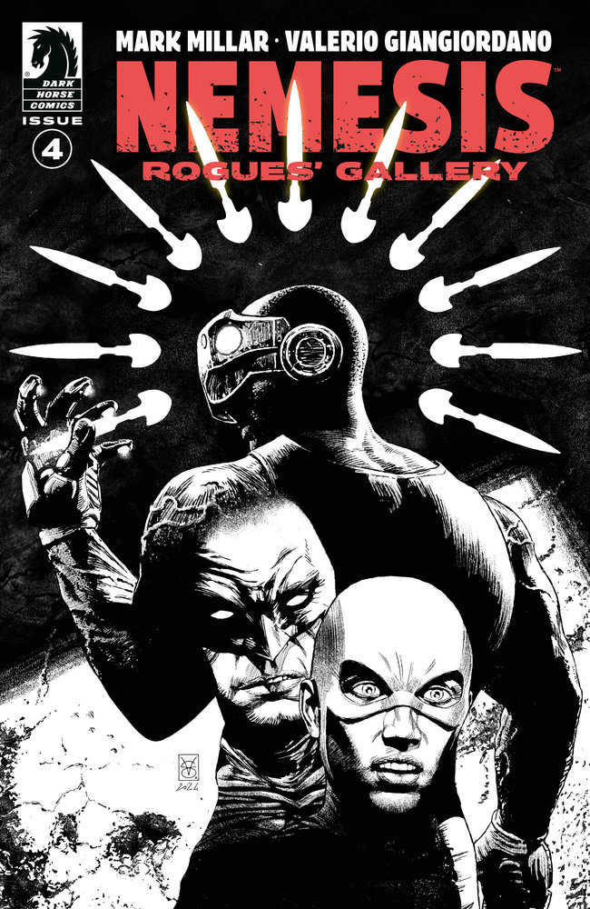 Nemesis: Rogues' Gallery (2024) #4 Cover B B&W Valerio Giangiordano