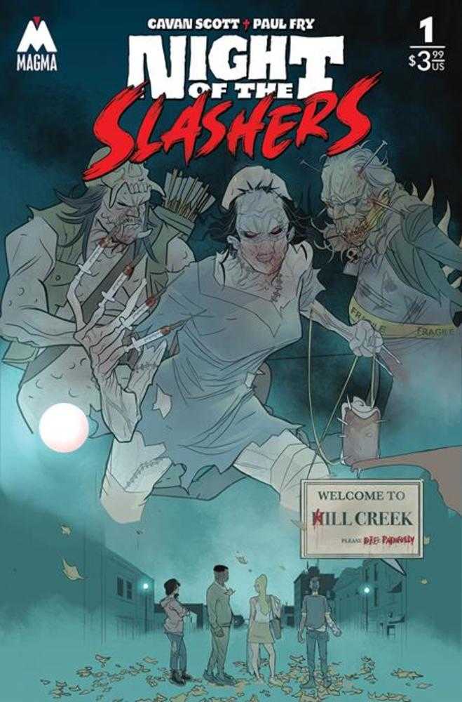 Night Of The Slashers (2024) #1 Cover A Paul Fry (Mature)