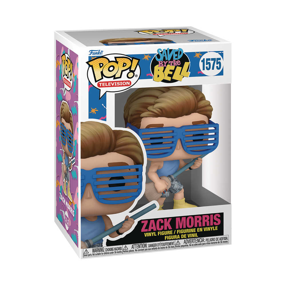 Pop TV Saved By The Bell 30th Zack Vinyl Figure