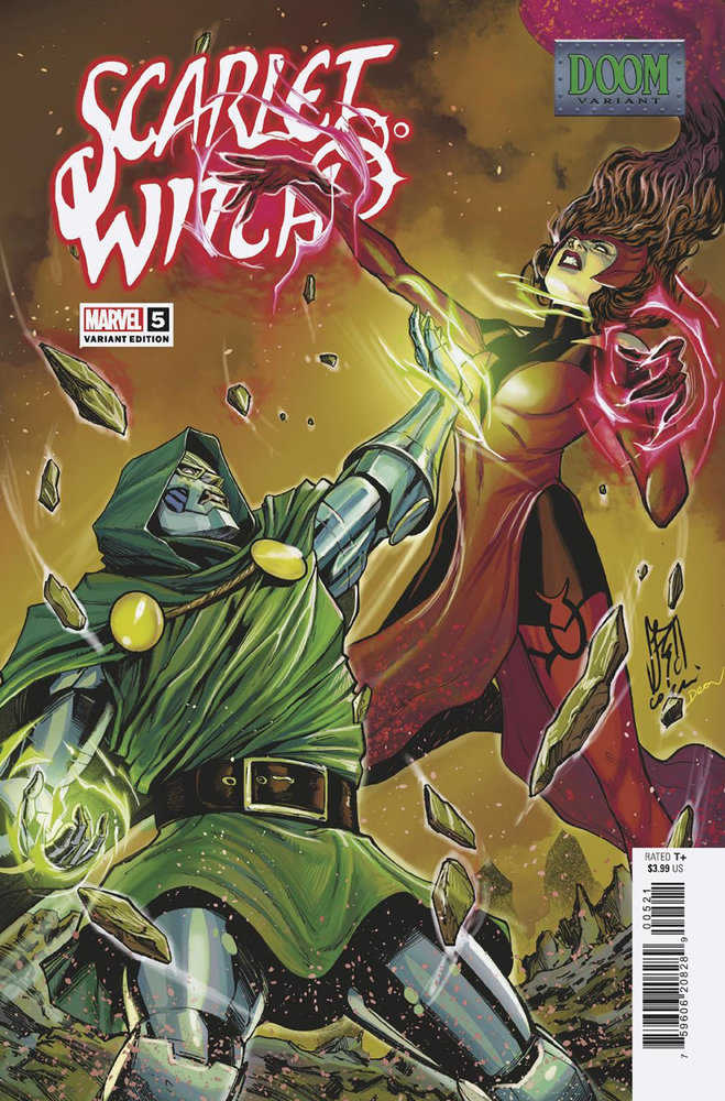 Scarlet Witch (2024) #5 Stefano Caselli Doom Variant