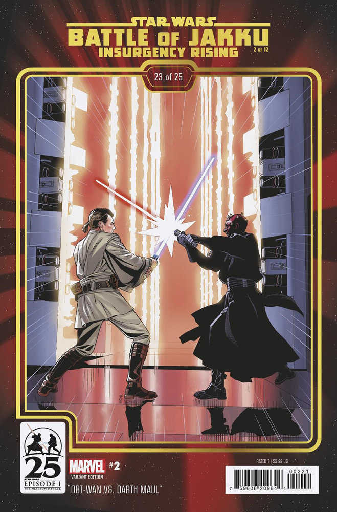 Star Wars: Battle Of Jakku - Insurgency Rising (2024) # 2 (of 12) Chris Sprouse The Phantom Menace 25th Anniversary Variant