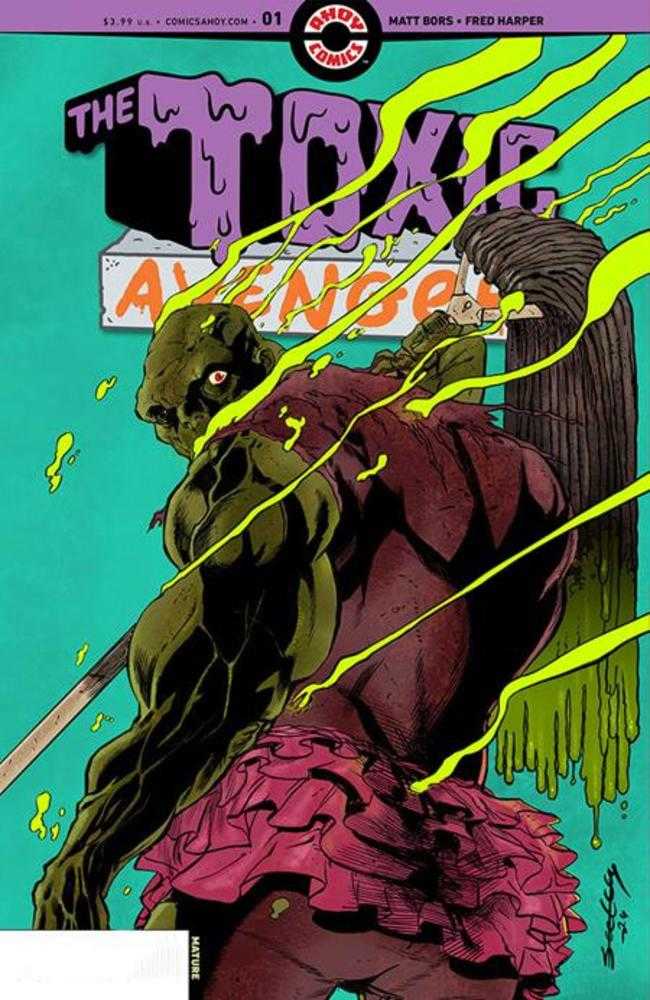 Toxic Avenger (2024) #1 (of 5) Cover C 5 Copy Tim Seeley Unlock Variant (Mature)