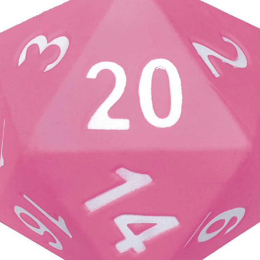 Pink Foam 5 In D20 Dice