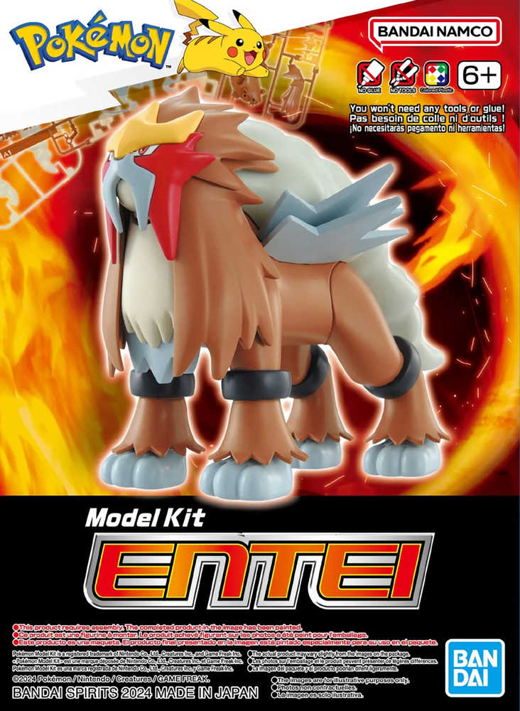 Pokemon Entei Model Kit