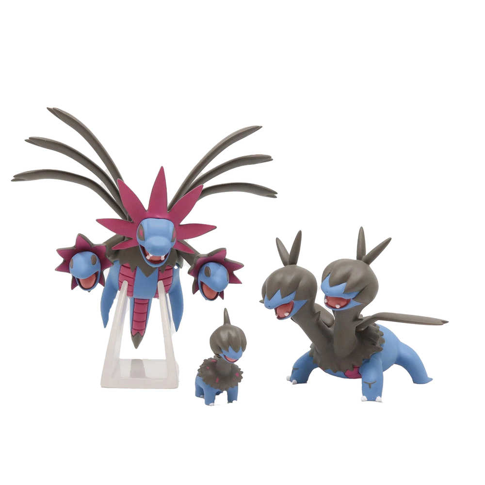 Pokemon Hydreigon Evolution Set Model Kit