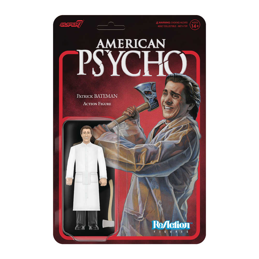 American Psycho Reaction Wv1 Patrick Bateman Raincoat Action Figure (Ne