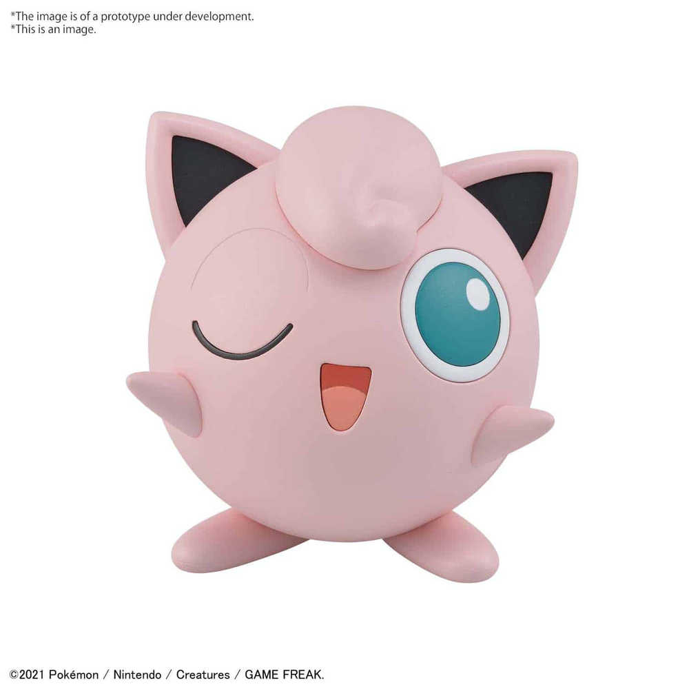 Pokemon 09 Jigglypuff Quick Model Kit