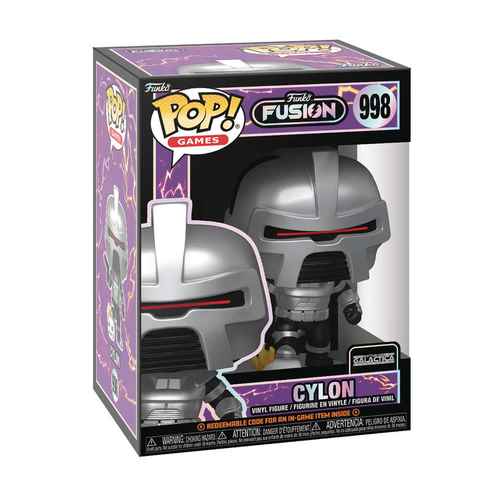 Pop Games Funko Fusion S2 Cylon W/Ch Vinyl Figure